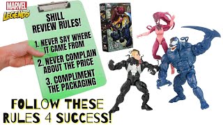 HASBRO SHILL REVIEW RECAP! MARVEL LEGENDS VENOM AMAZON 3 PACK | SOUND STRATEGY OR MISLEADING?