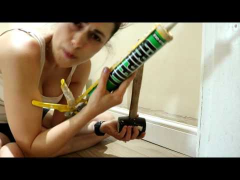 Gluing on a Skirting Board | The Carpenter's Daughter Gluing on a Skirting Board | The Carpenter's Daughter