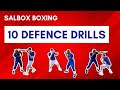 SALBOX BOXING: 10 DEFENCE DRILLS