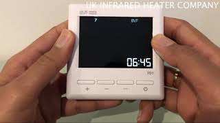 701 Thermostat (setting up time and day \u0026 four cycles)