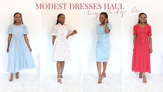 Modest Fashion Haul Dresses ft. Ivy City Co.