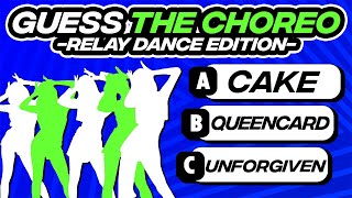 GUESS THE KPOP SONG BY THE DANCE CHOREOGRAPHY [RELAY DANCE] #1 - FUN KPOP GAMES 2023