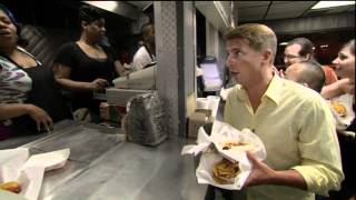 Jack McBrayer \u0026 Triumph Visit Chicago's Weiner's Circle - CONAN on TBS