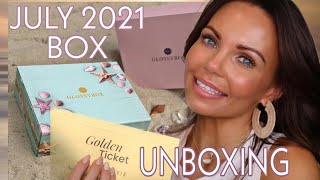 GLOSSYBOX JULY 2021 BEAUTY TREASURES UNBOXING