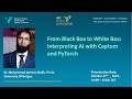 HVL Data Science Seminar |Muhammad Ammar Malik | From Black Box To White Box