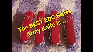 Victorinox 91mm EDC Showdown: Compact vs Super Tinker