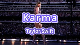 【洋学和訳】Karma - Taylor Swift