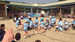 建治 保育園 運動会 リレー