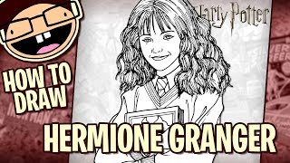 How to Draw HERMIONE GRANGER (Harry Potter Movie Series) | Narrated Easy Step-by-Step Tutorial