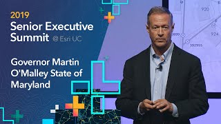 2019 SES at Esri UC: Governor O'Malley, Maryland