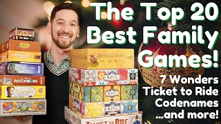 My Top 20 Favorite Board Games for the Family! (Your Gift-Giving Guide for the H