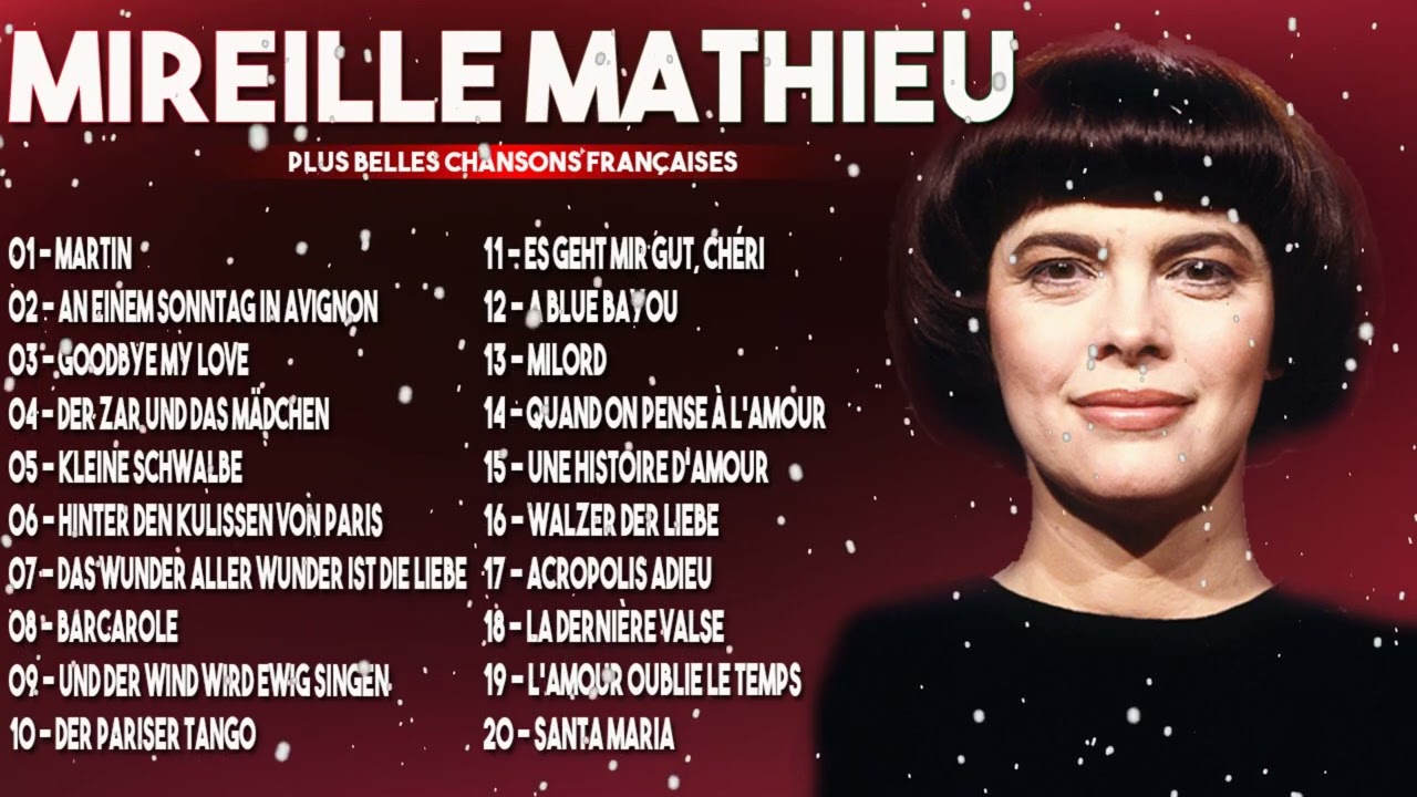 Mireille Mathieu Greatest Hits Full Album - The Very Best Of Mireille ...