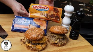 Kraft Singles vs Velveeta - Smashburger Experiment