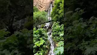 The  breathtaking view of Sangardak Waterfall in Surxondaryo🇺🇿 #travel #guide #uzbekistan #tour