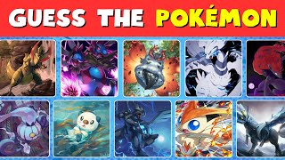 Guess The Pokémon Quiz 🧠(GEN 5)⚡ | Can You Name Them ALL ?