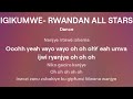 igikumwe khalfan govinda ft all stars official music cover