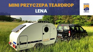 Mini Przyczepa Teardrop Polskiej Produkcji - LENA od MicroCamper