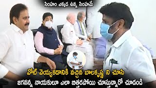 See YSRCP Leaders Reaction When Balakrishna Cast His Vote | AP Rajya Sabha Elections | LATV