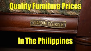 Quality Furniture Prices In The Philippines. Giardini Del Sole.