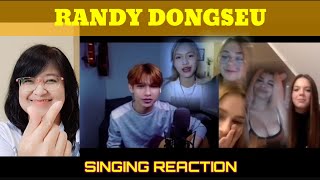 RANDY DONGSEU - Ada Cewek yang Jatuh Cinta Lagi | Singing Reaction!