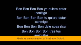 Pitbull - Bon, Bon - Lyrics ( We no speak americano)