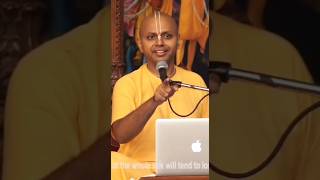 The most powerful nine letter word ? #gaurgopaldas #spiritualguidance #knowledge #motivationalvideo