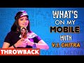 VJ Chitra Mobile Secret | What's On My Mobile? |Aadhan Cinema