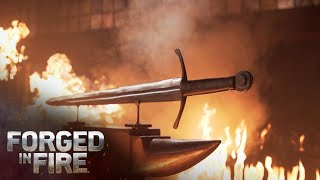 Forged in Fire: DESTRUCTIVE Crusader Sword IMPALES the Final Round (Season 4)