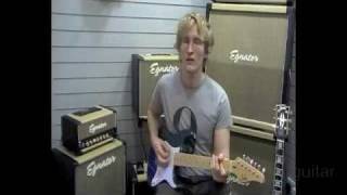 Egnater Rebel 20 demo by Josh Wibaut Part 1: Testing123reviews @ Guitar Guitar Birmingham