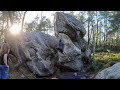 Motivé  7a+ /  Mont Simonet (fontainebleau)