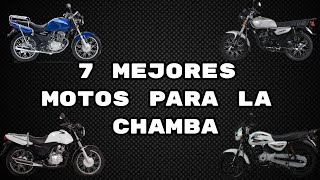 7 MEJORES MOTOS DE TRABAJO