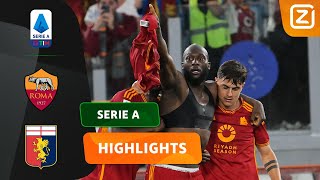 LUKAKU MET EEN ONTZETTEND BELANGRIJKE TREFFER!!😍🔥 | AS Roma vs Genoa | Serie A 2