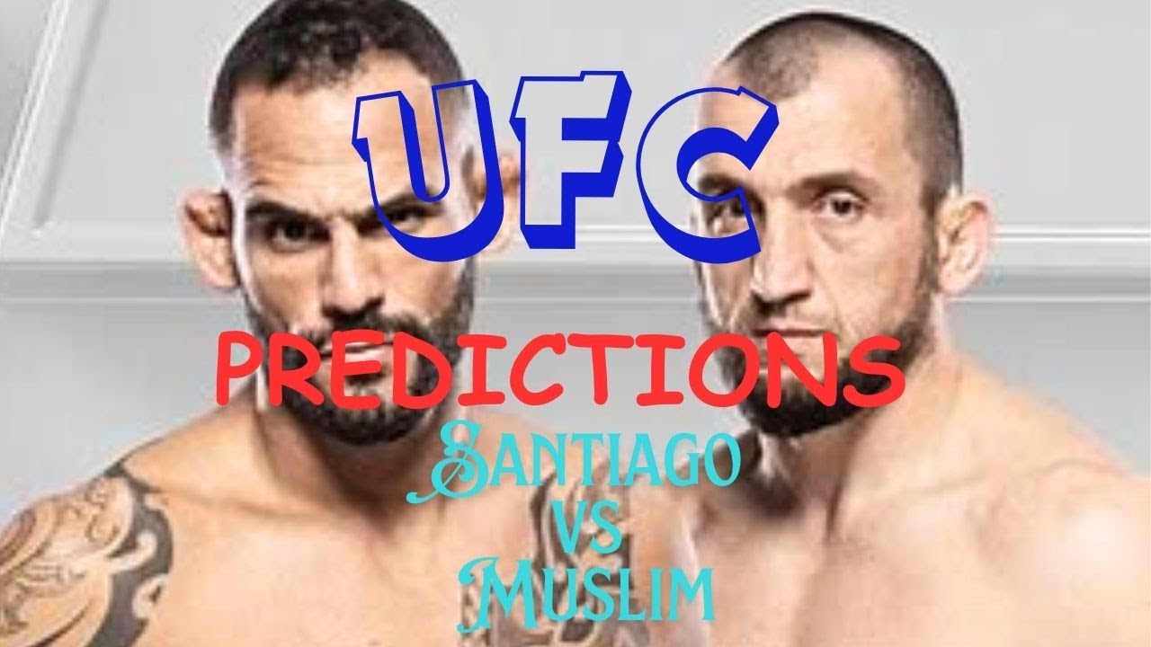 UFC Fight Night Predictions: Santiago Ponzinibbio Vs Muslim Salikhov ...