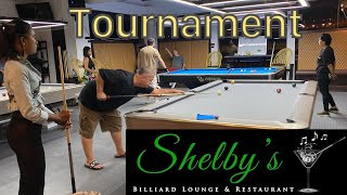 Doris won the Tournament at Shelby's.