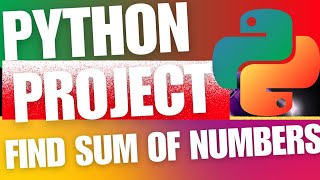 Python Beginner Project|Find the Sum of Numbers using Recursion #python #pythonprojects #recursion