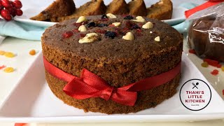 Plum Cake || Simple and Easy Recipe || Critmas Special Fruit Cake Recipe || Thahi’s Little Kitchen