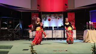 Nepali Christian Dance Sirsir Batas Happy Christmas | Anju Panta