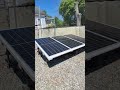 Solar panel tilt angle