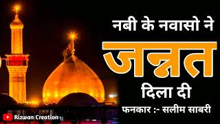 Nabi Ke Nawaso Ne Jannat Dila Di || Salim Sabri || Muharram Best Qawwali || Shahidi Qawwali