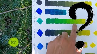 Exploring Color OUTSIDE - Pigment vs reality