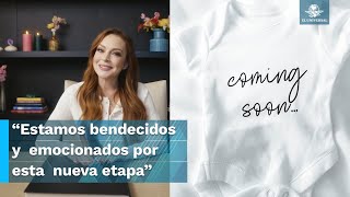 ¡Lindsay Lohan va a ser mamá!, así anunció el momento más feliz de su vida