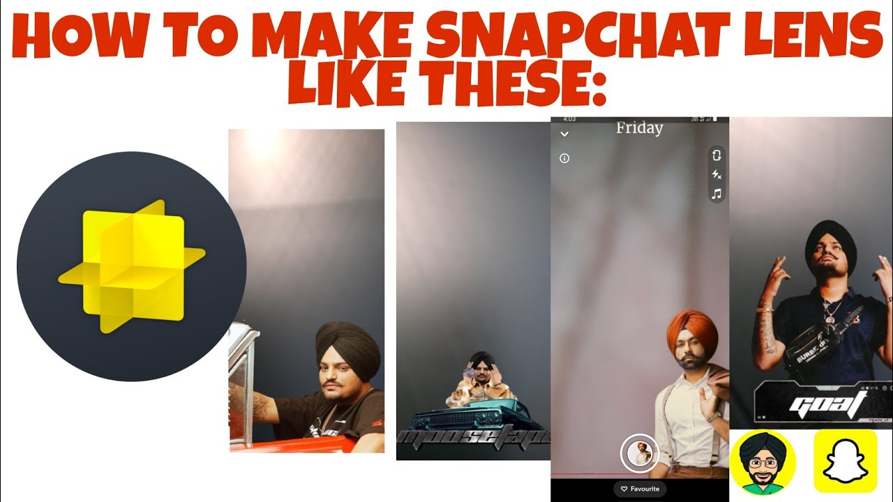 How To Make Snapchat Lens | Simple 2d Lens | Lens Studio | Hira Singh ...