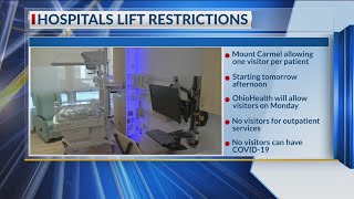 Hospitals lift restrictions