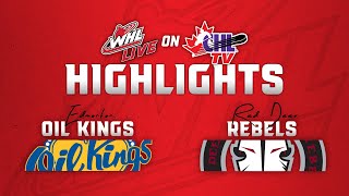 Edmonton Oil Kings at Red Deer Rebels 12/27 | WHL Highlights 2024-25