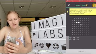 Code a heart and smiley face in five minutes!