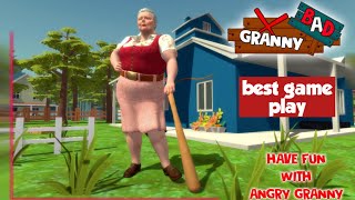 Bad Granny horror game play