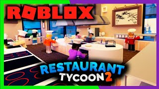 OPENING A 🎁RESTAURANT IN 🎅ROBLOX RESTAU🎄RANT TYCOON 2🎄🎁