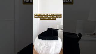 die UGG Ultra Mini Platform Alternative - Wolkis von Aurora Hikari - 100% vegan und nur €49