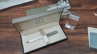 วิธีเปลี่ยนไส้ปากกา Parker Sonnet 07 Ballpen รีวิวไส้ปากกา Parker Gel