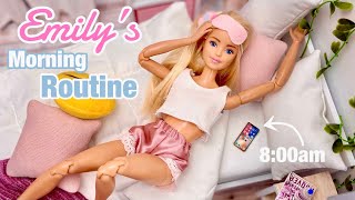 Emily’s Morning Routine! Barbie Doll Routine Video - Emily’s Vlog